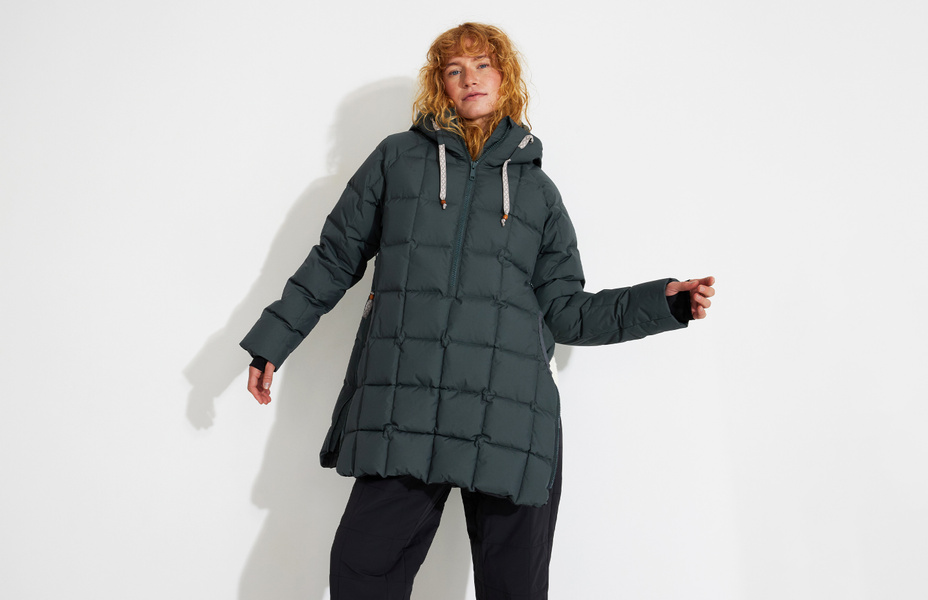W Älgön 2.0 Down Hood Anorak