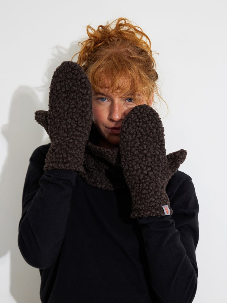 U Vargön Fat Wool Mittens