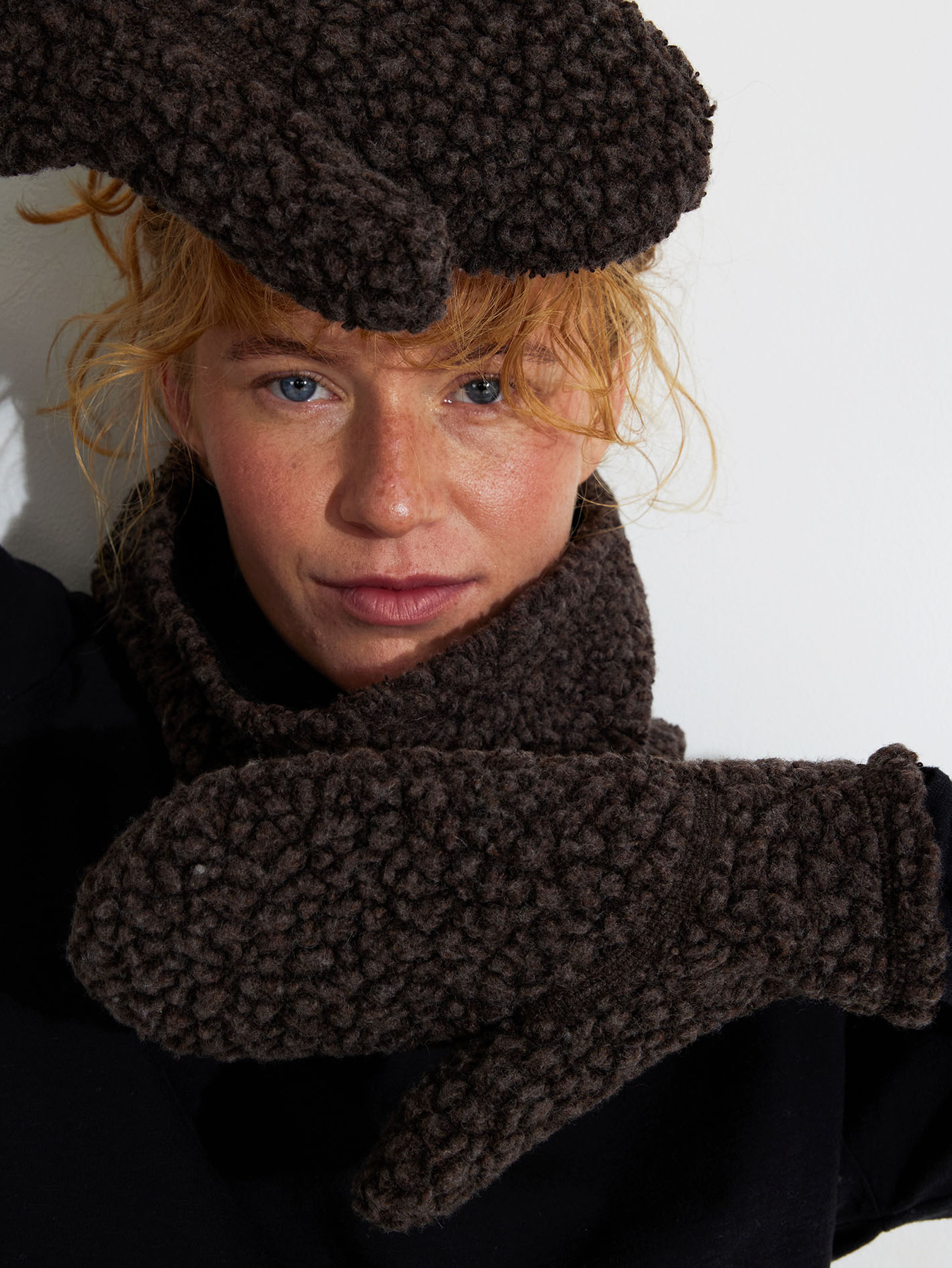 U Vargön Fat Wool Mittens