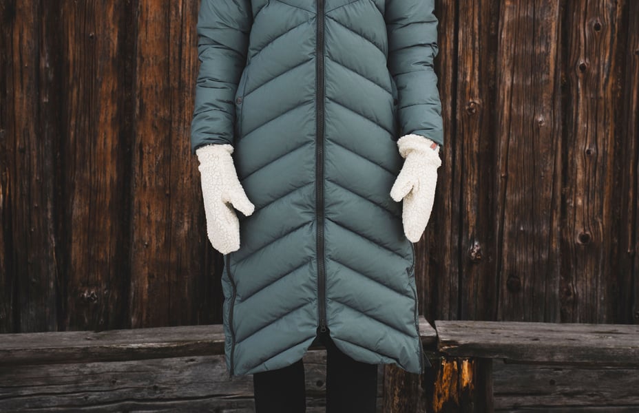 U Vargön Fat Wool Mittens