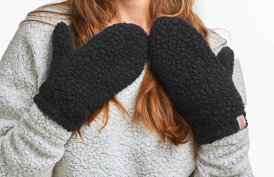 U Vargön Fat Wool Mittens