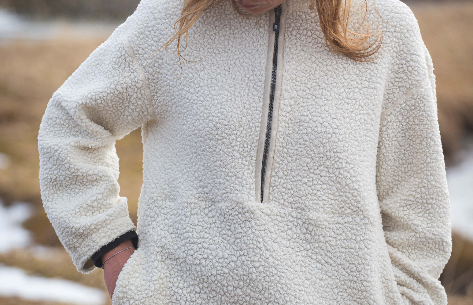 W Duved Wool Anorak
