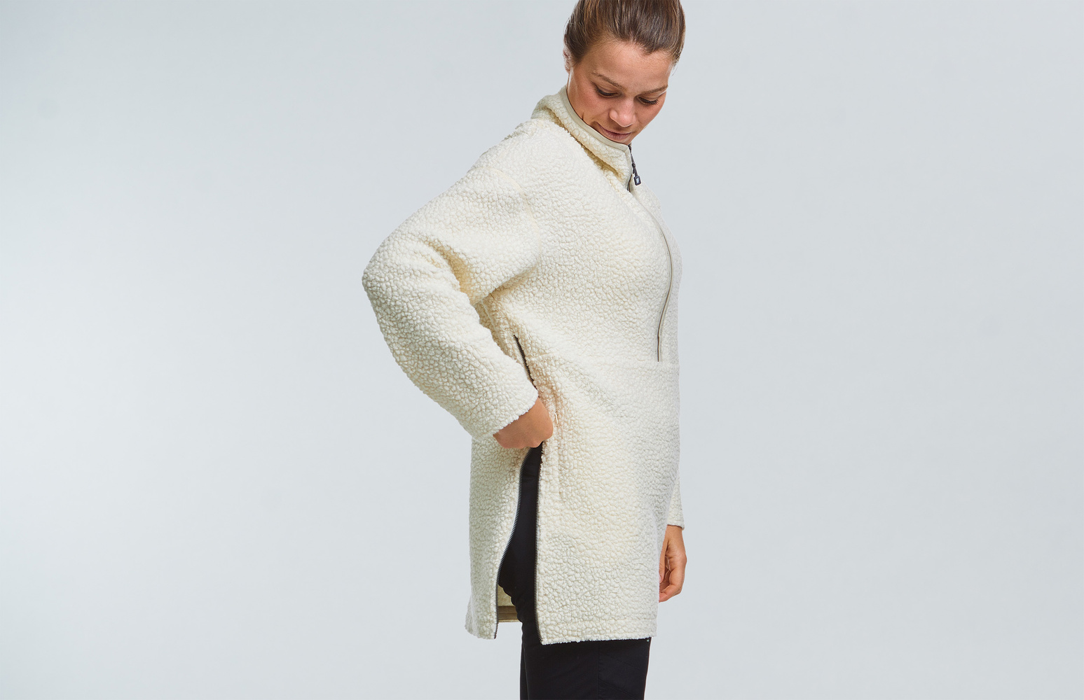 W Duved Wool Anorak
