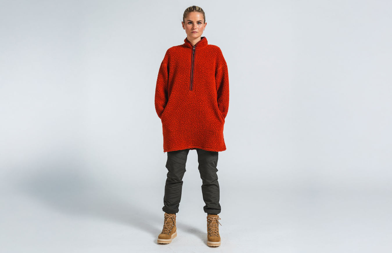 W Duved Wool Anorak