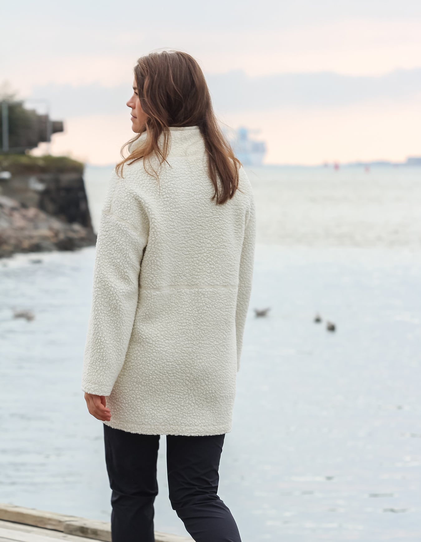 W Duved Wool Anorak