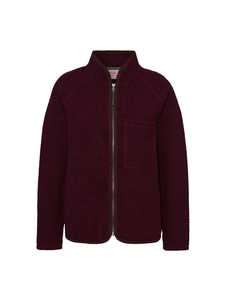 W Styrsö Wool Zip Jersey