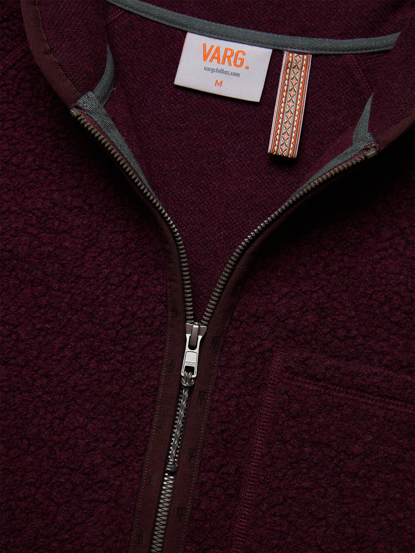 W Styrsö Wool Zip Jersey