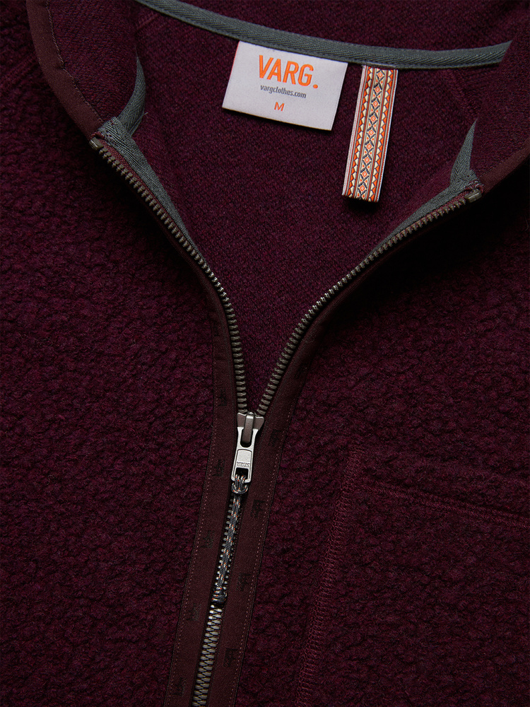 W Styrsö Wool Zip Jersey