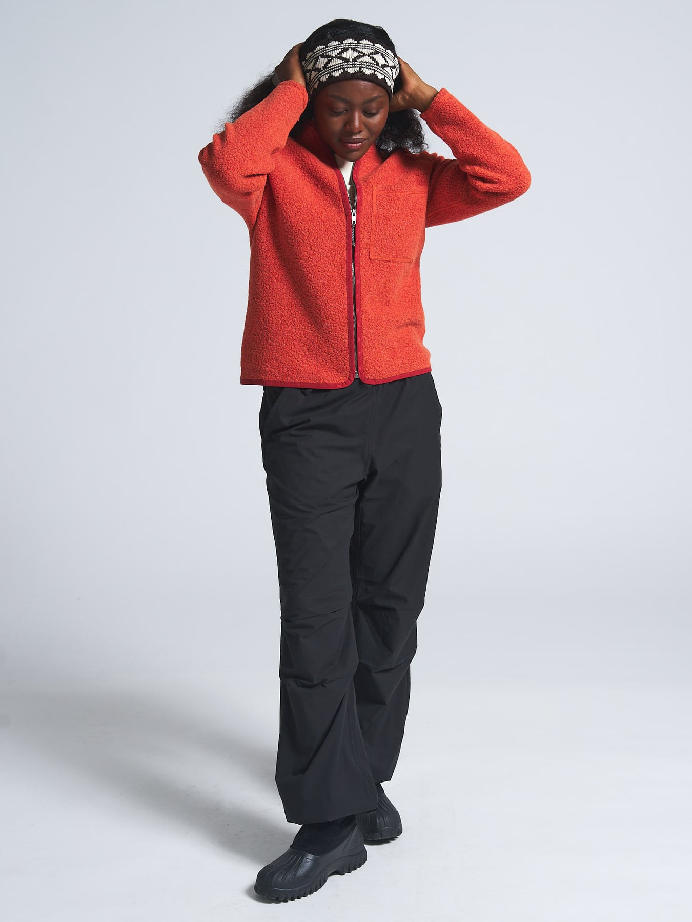W Styrsö Wool Zip Jersey