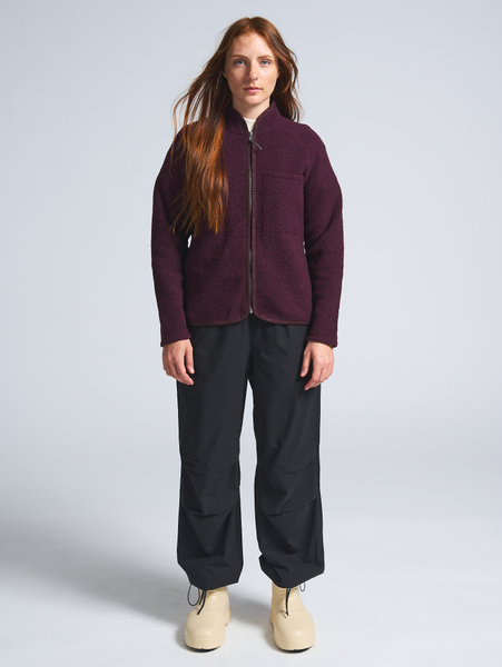 W Styrsö Wool Zip Jersey