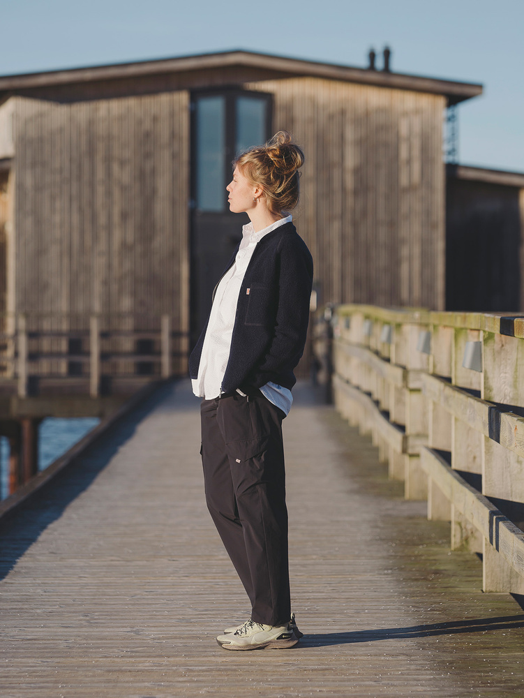 W Styrsö Wool Zip Jersey