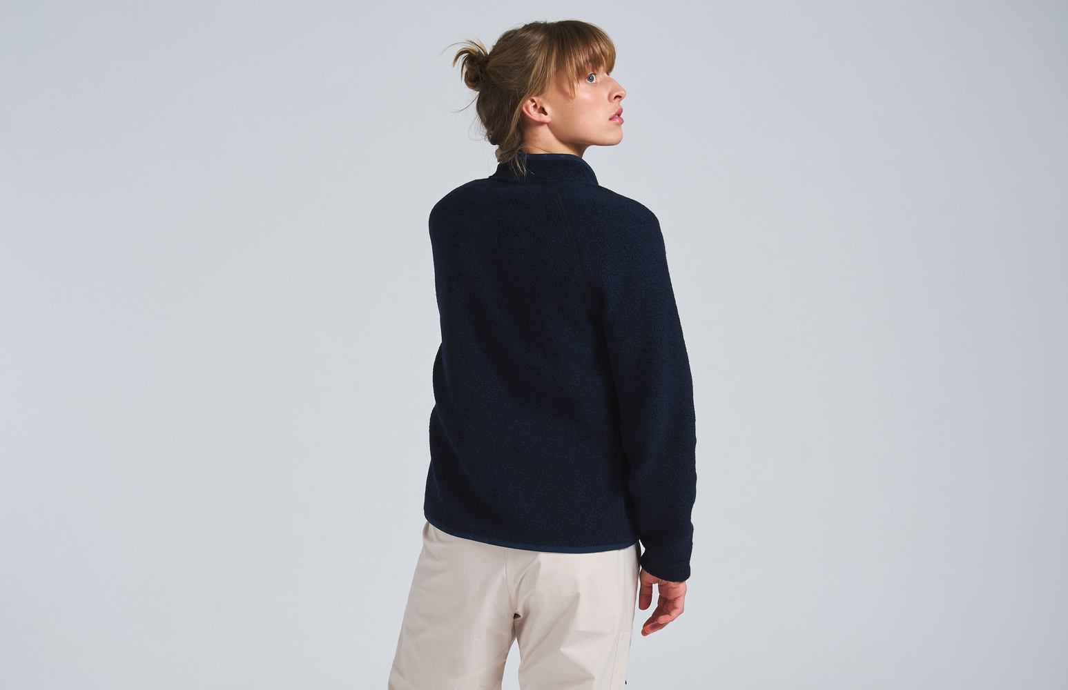 W Styrsö Wool Zip Jersey
