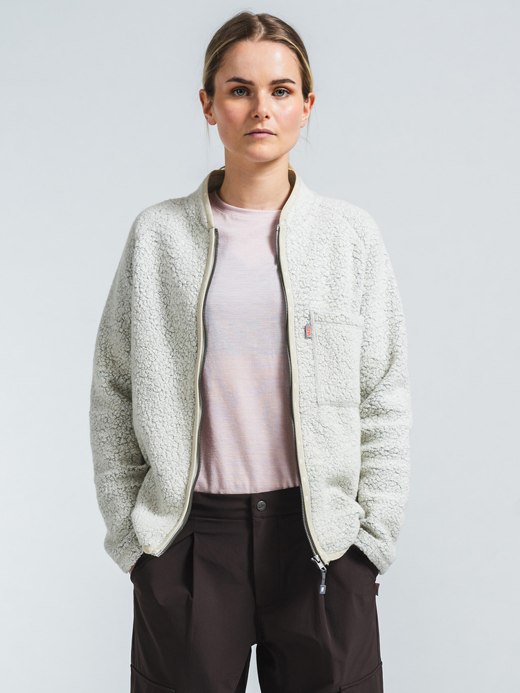 W Styrsö Wool Zip Jersey