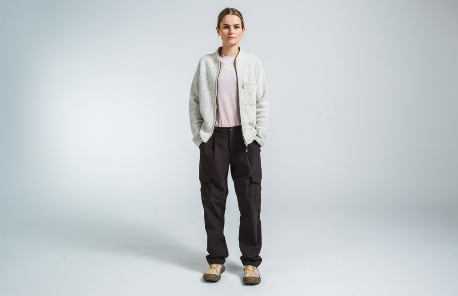 W Styrsö Wool Zip Jersey