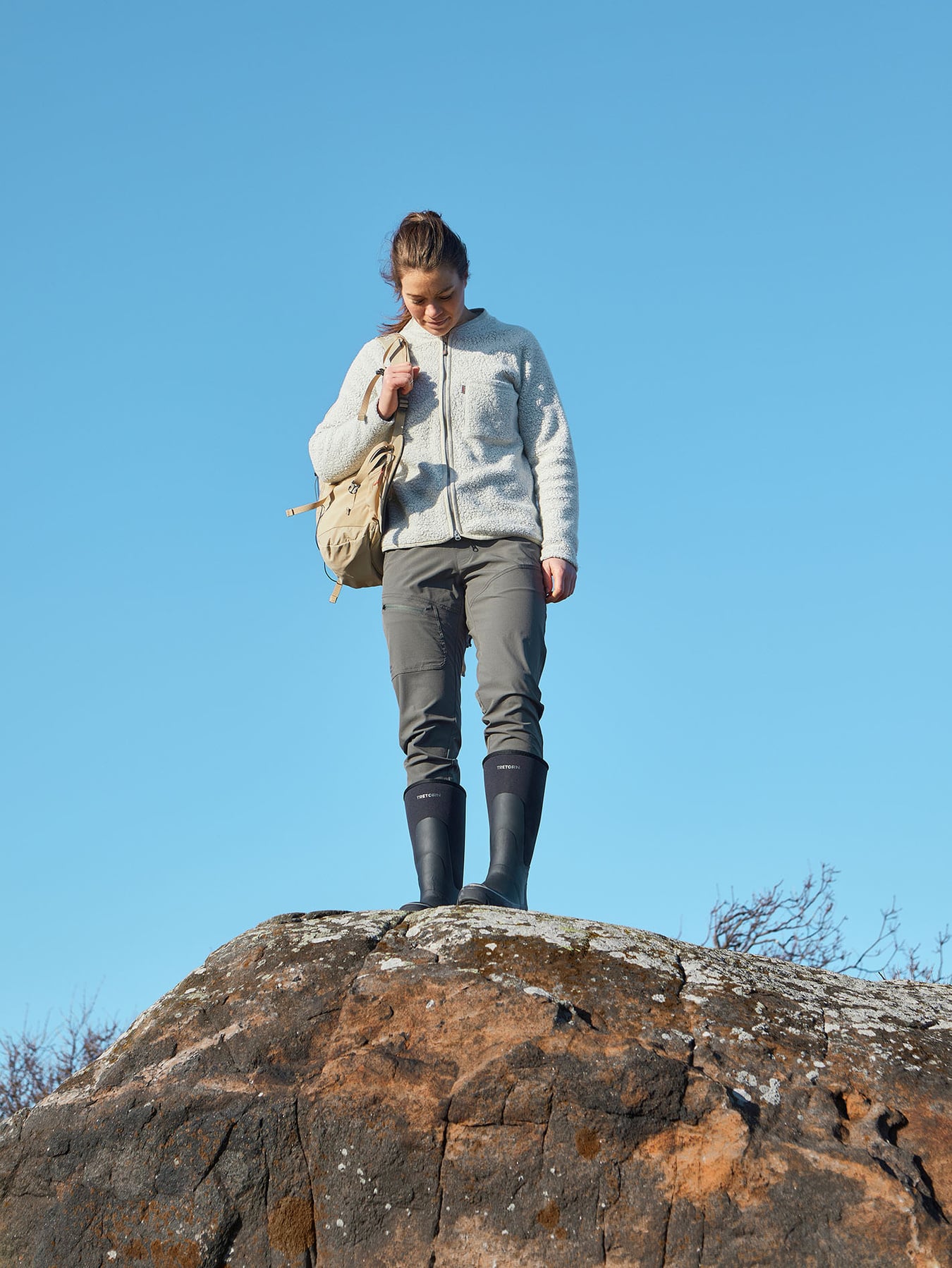 W Styrsö Wool Zip Jersey