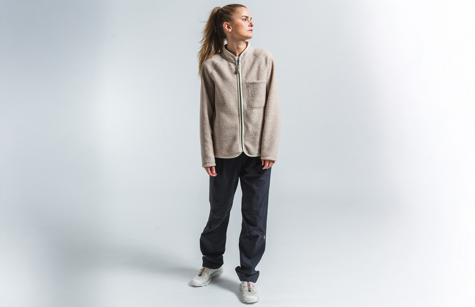W Styrsö Wool Zip Jersey