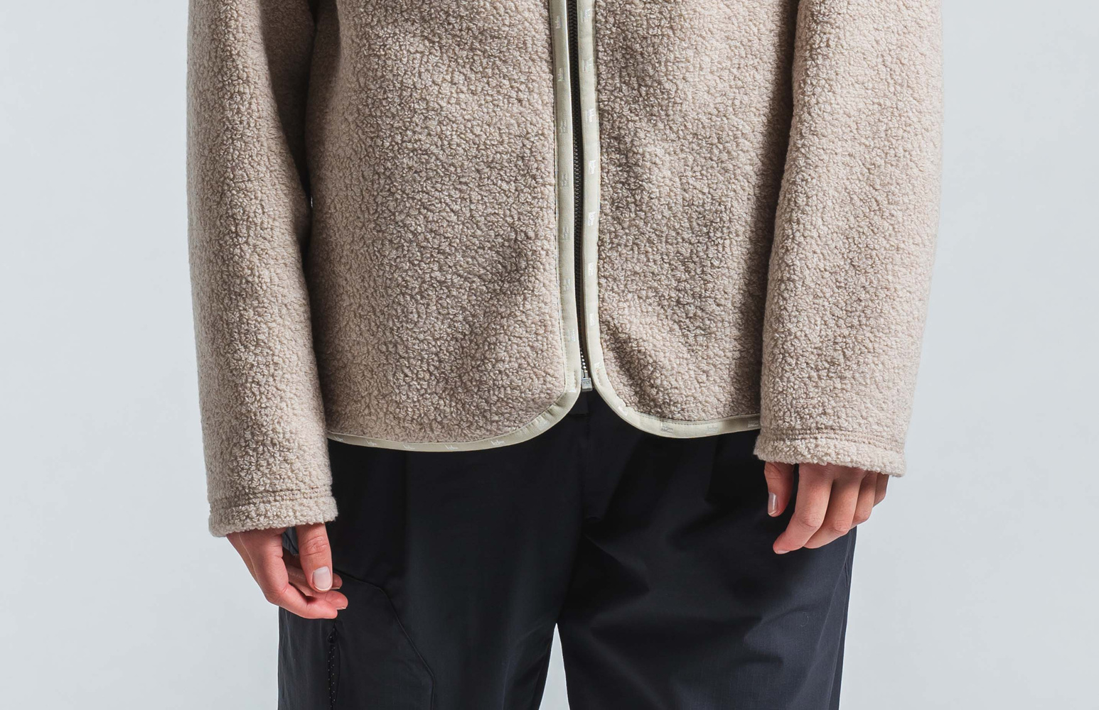 W Styrsö Wool Zip Jersey