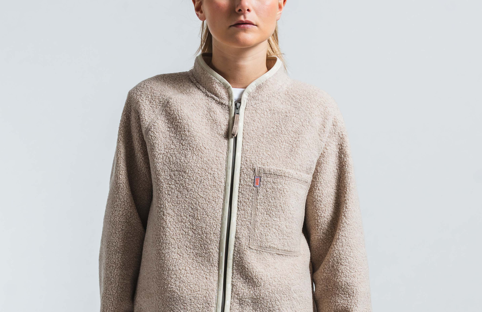 W Styrsö Wool Zip Jersey