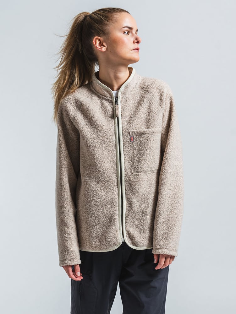 W Styrsö Wool Zip Jersey