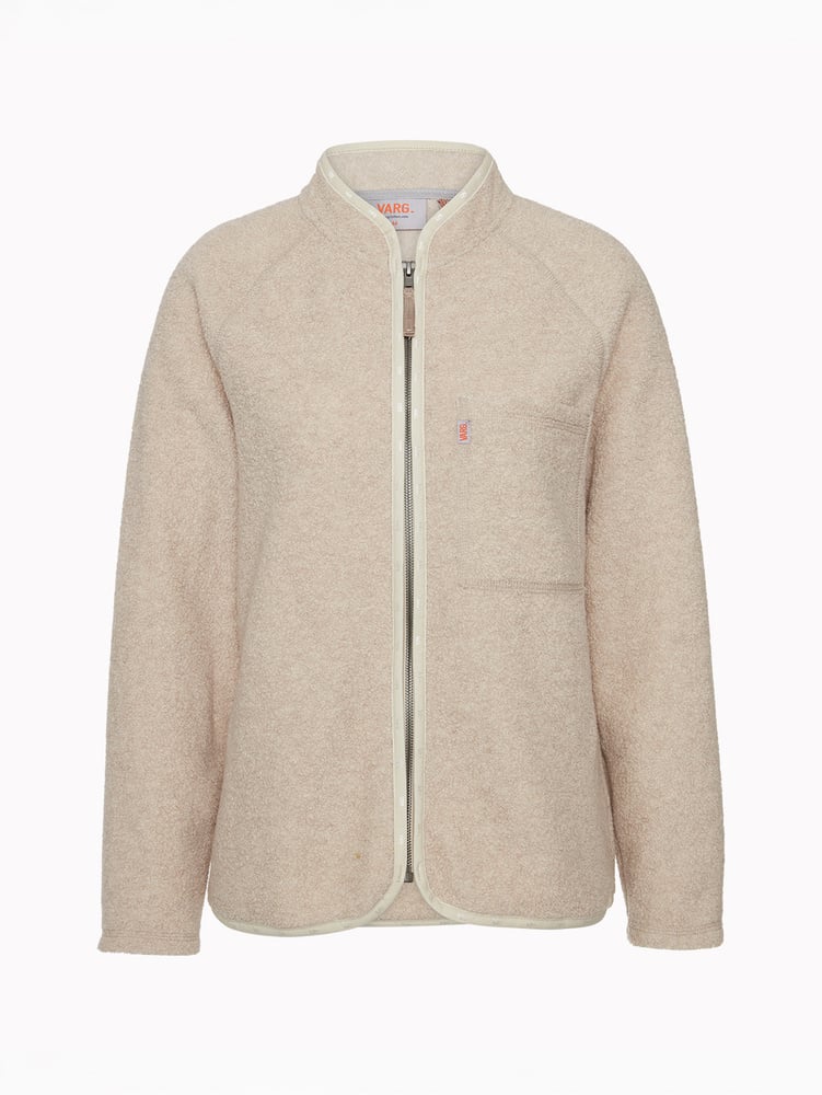 W Styrsö Wool Zip Jersey