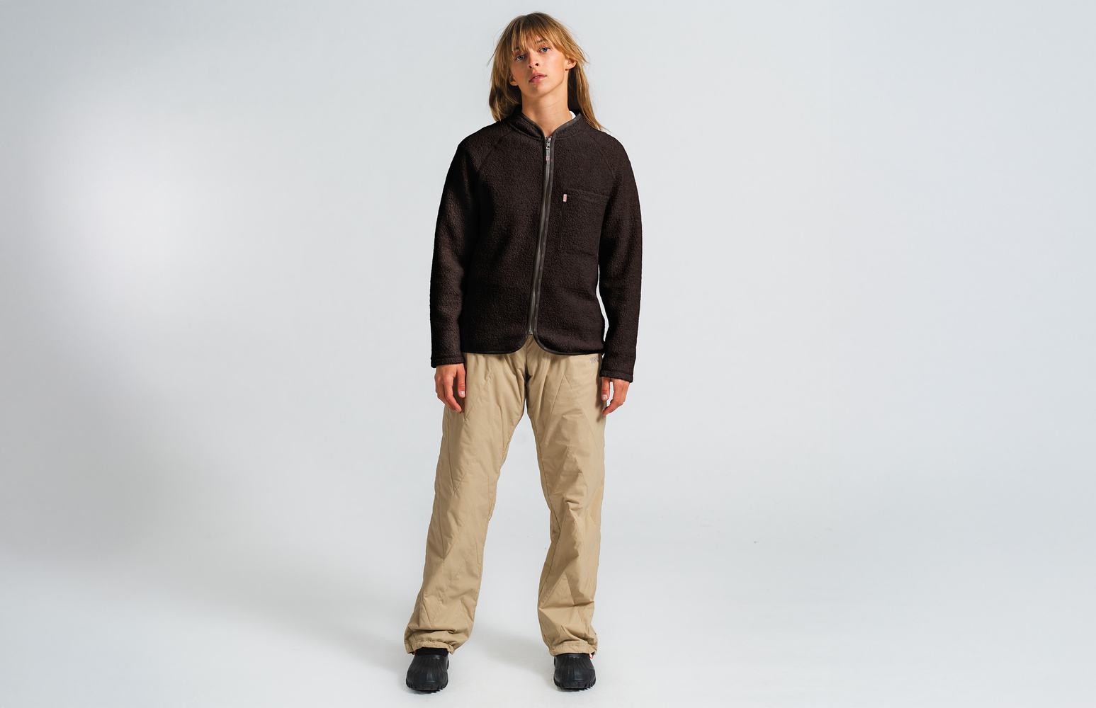 W Styrsö Wool Zip Jersey