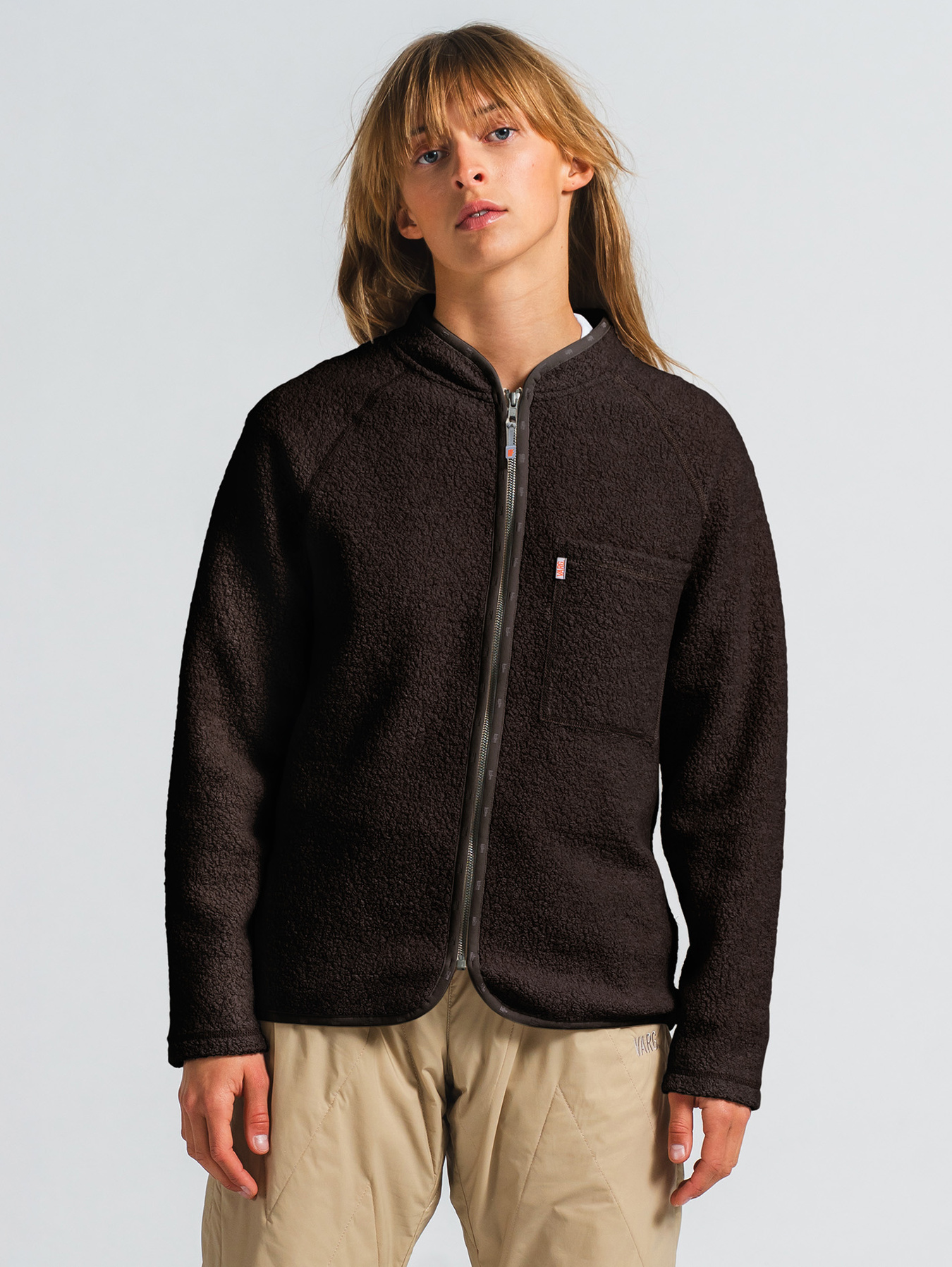 W Styrsö Wool Zip Jersey