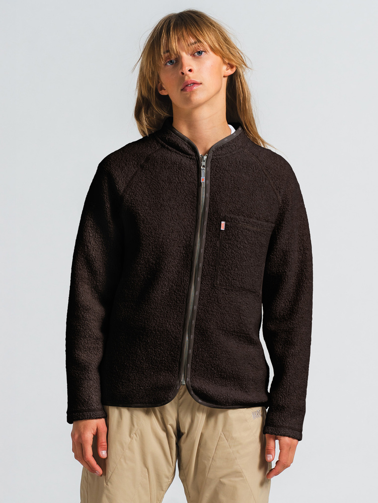 W Styrsö Wool Zip Jersey