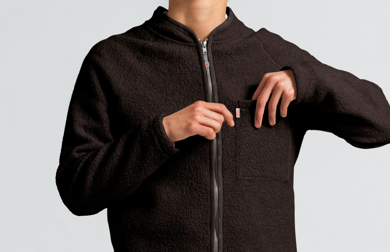 W Styrsö Wool Zip Jersey