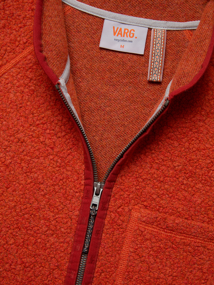 W Styrsö Wool Zip Jersey