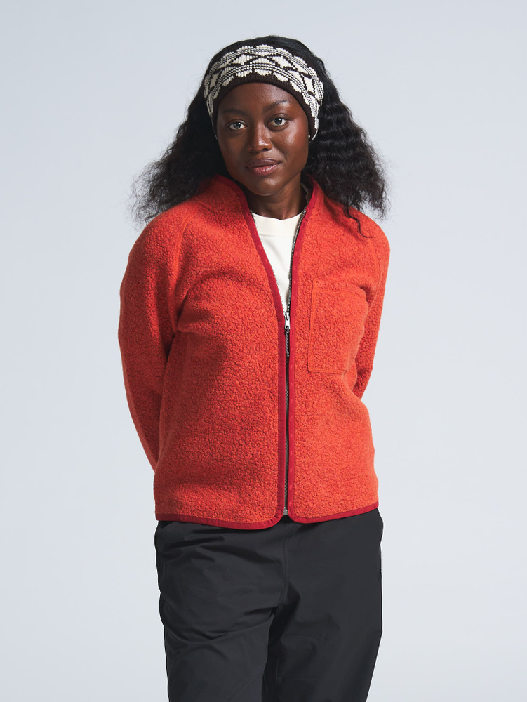 W Styrsö Wool Zip Jersey