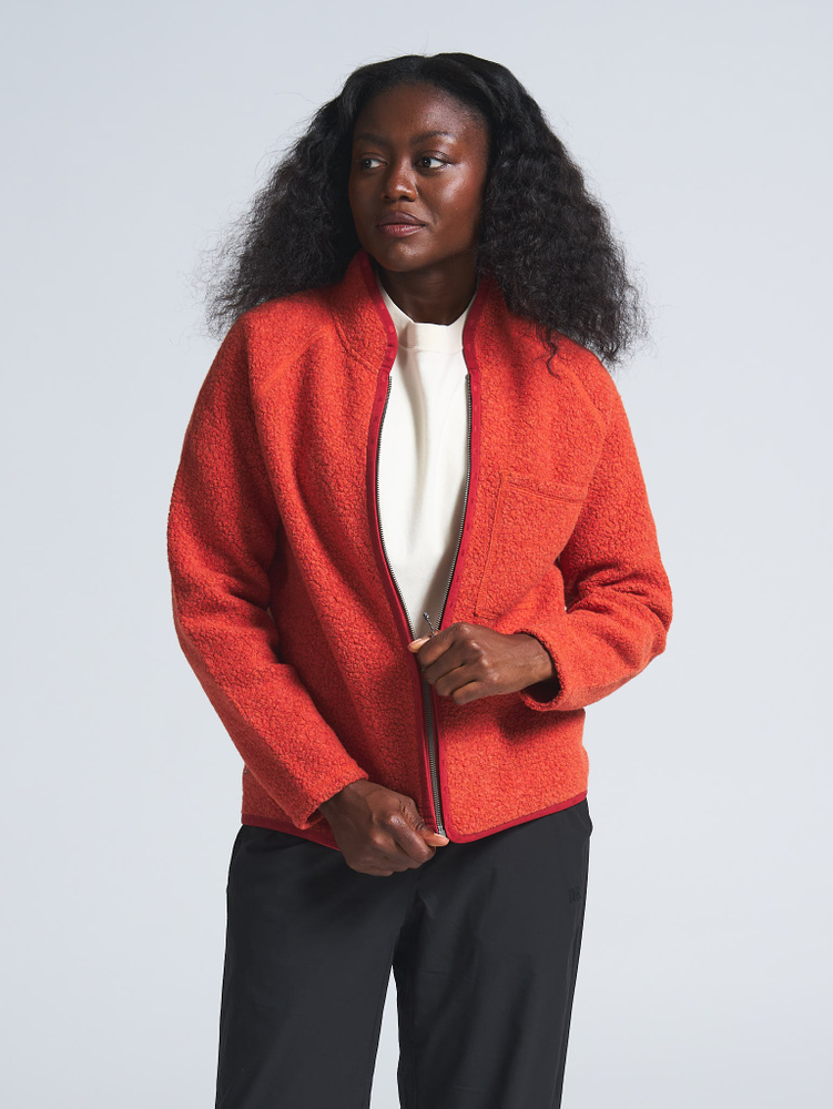 W Styrsö Wool Zip Jersey