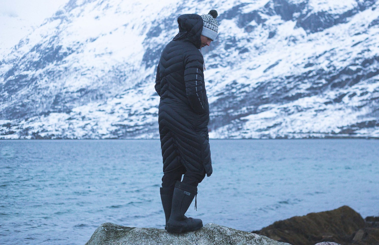 U Sarek Long Down Hood Anorak