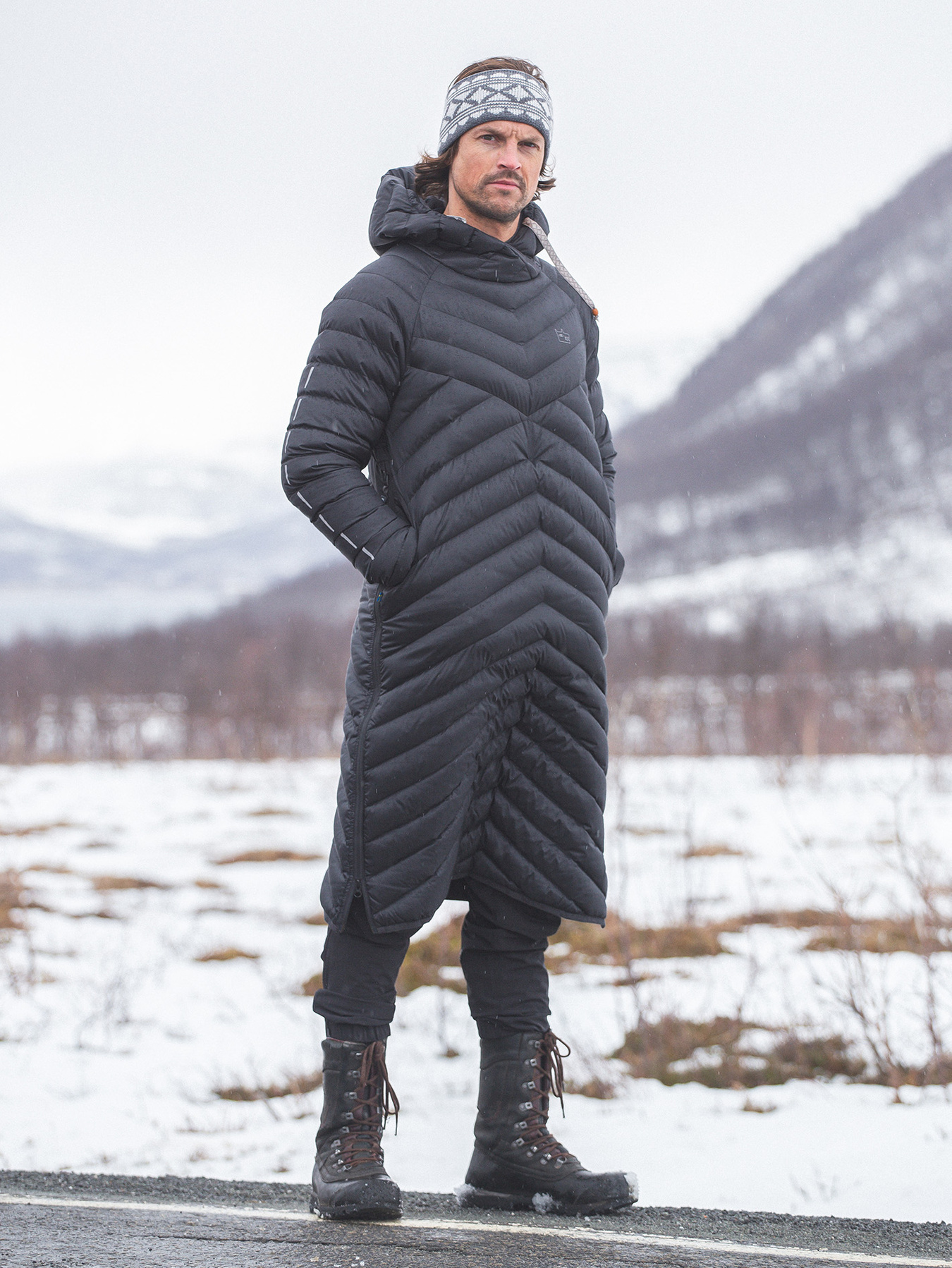 U Sarek Long Down Hood Anorak