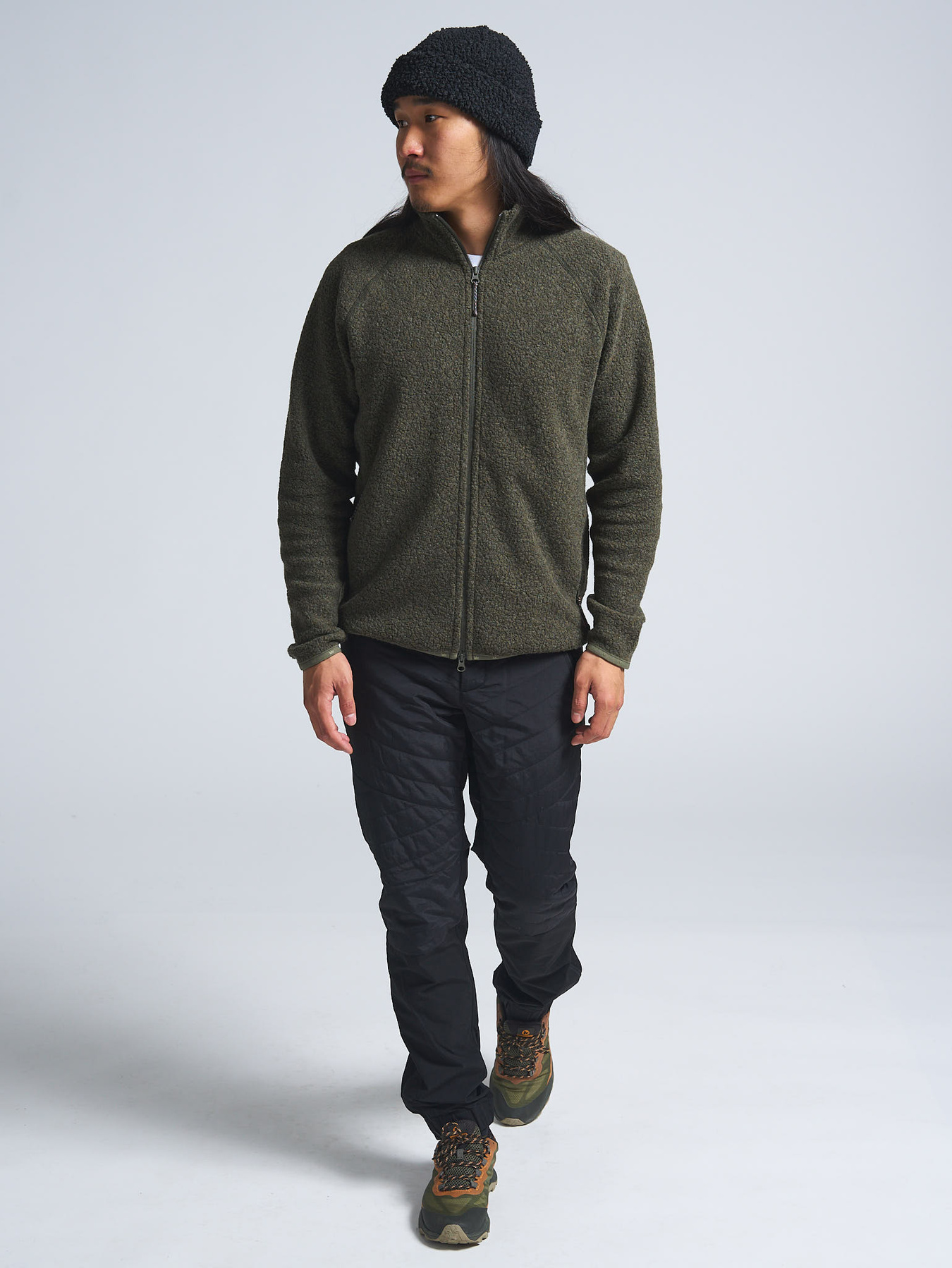 M Rindö Wool Zip Jersey