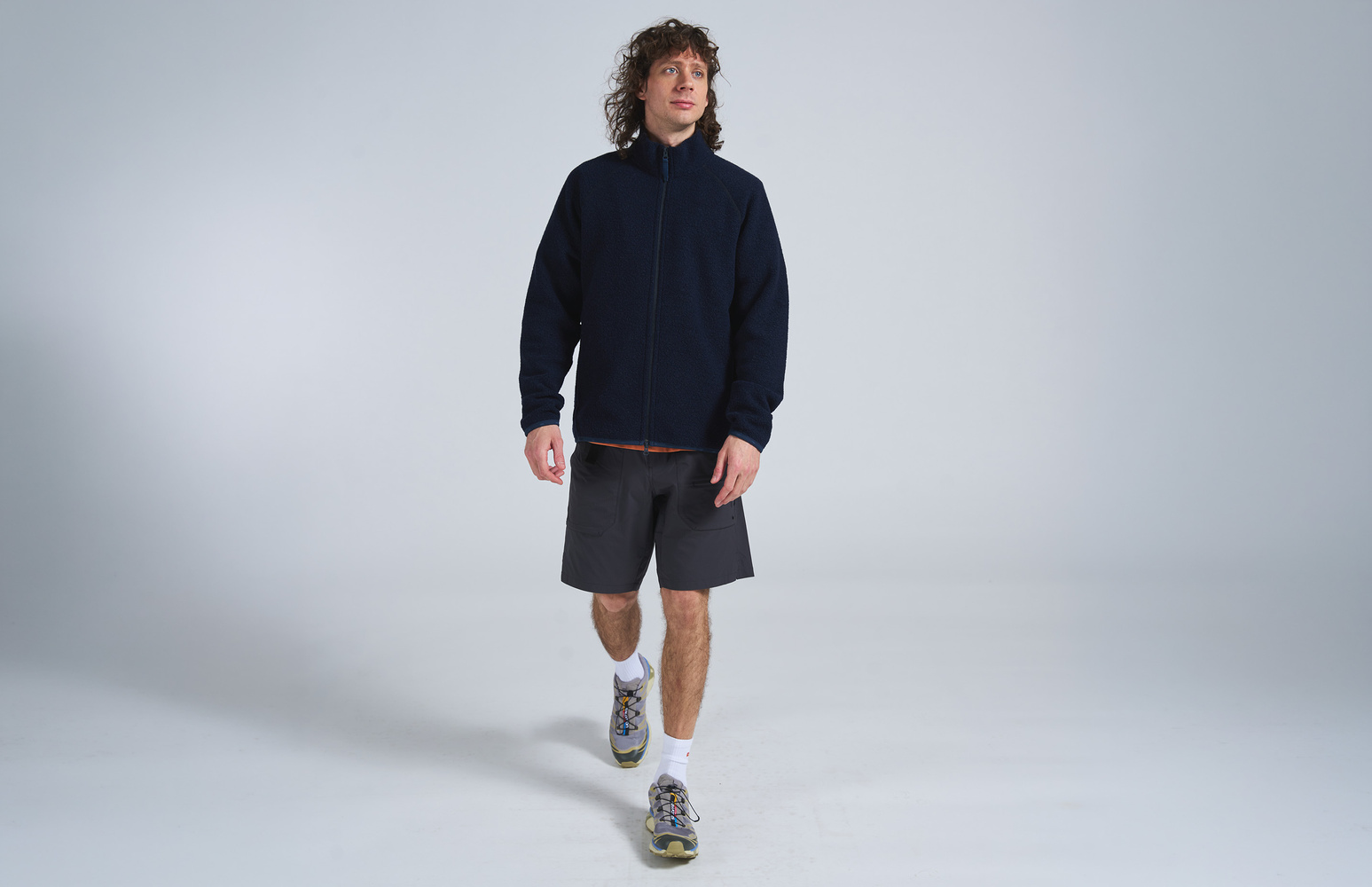 M Rindö Wool Zip Jersey