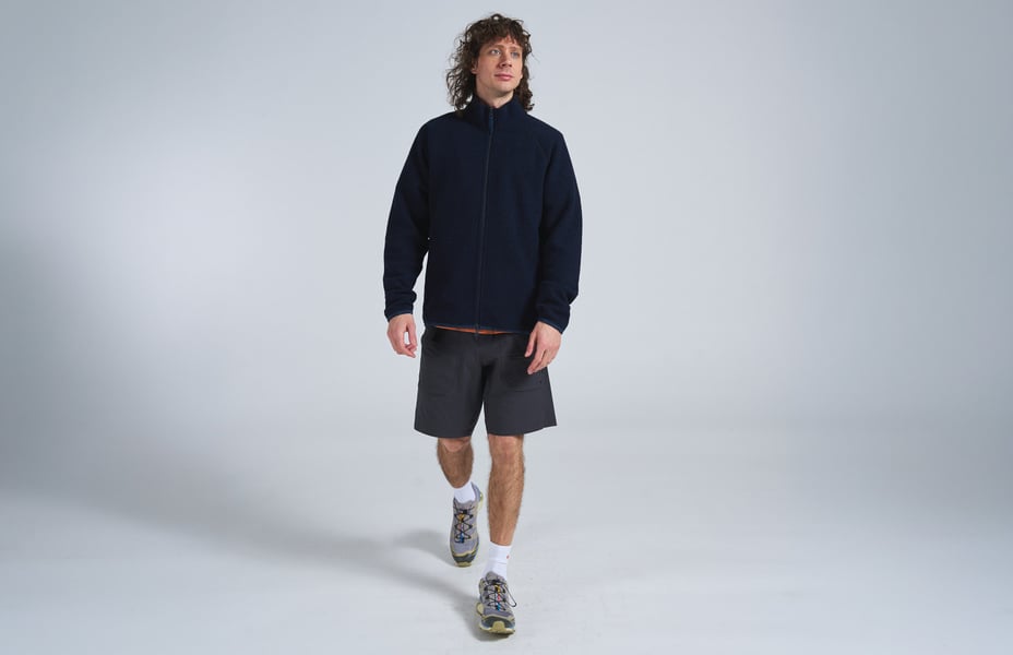 M Rindö Wool Zip Jersey