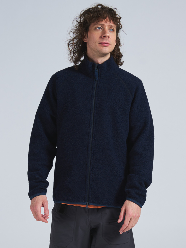 M Rindö Wool Zip Jersey