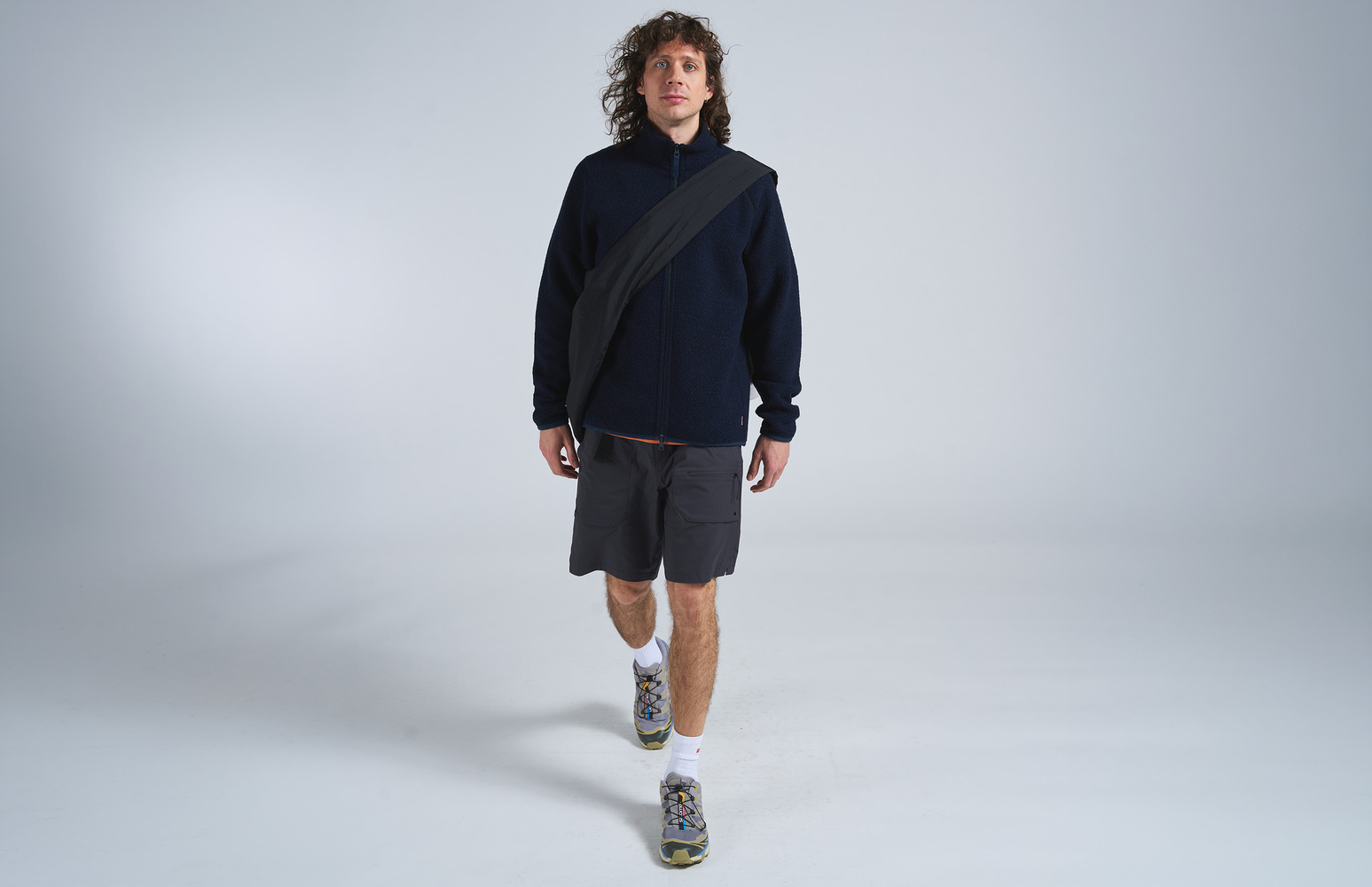 M Rindö Wool Zip Jersey
