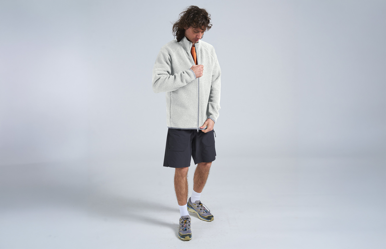 M Rindö Wool Zip Jersey