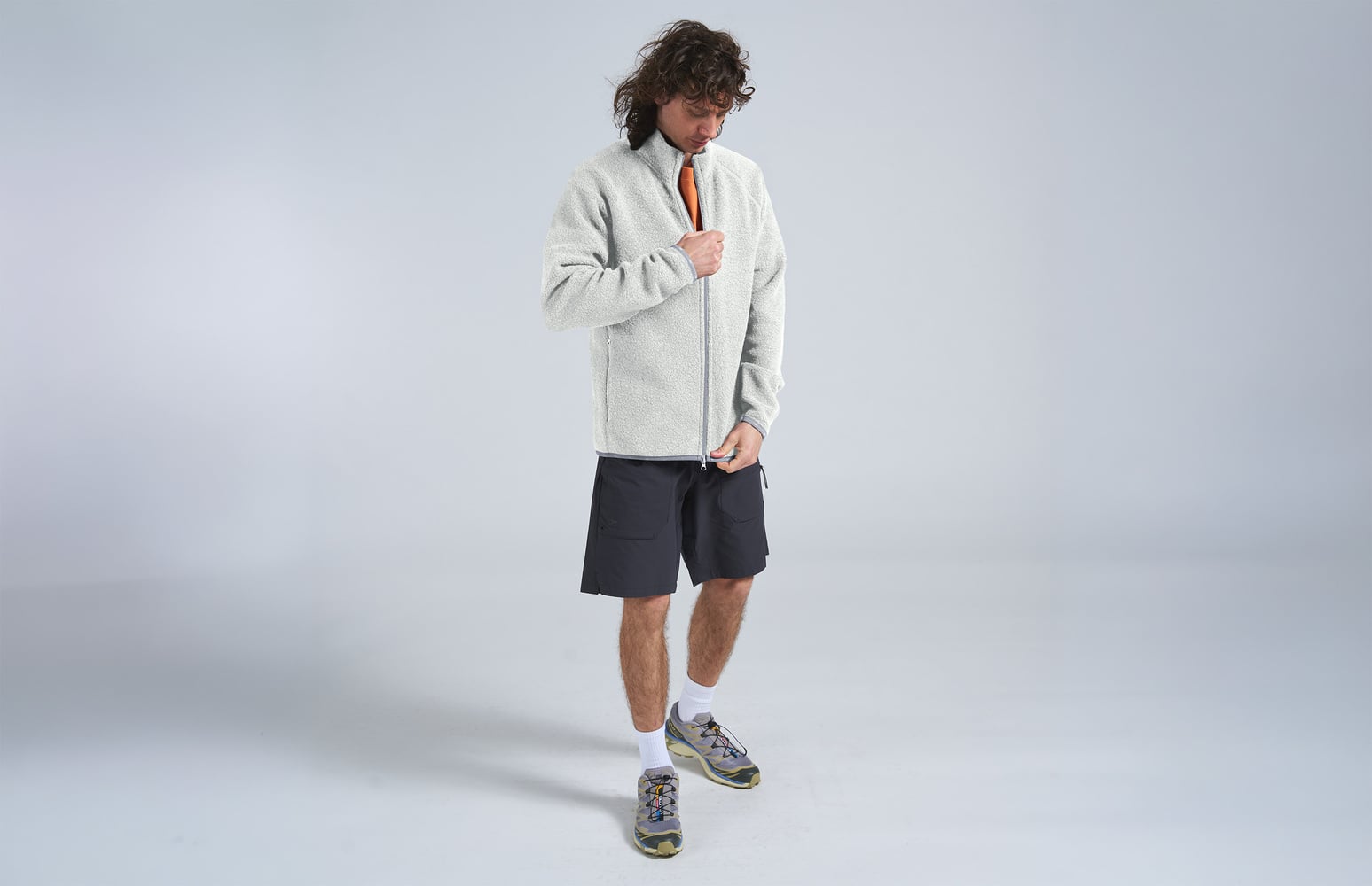 M Rindö Wool Zip Jersey