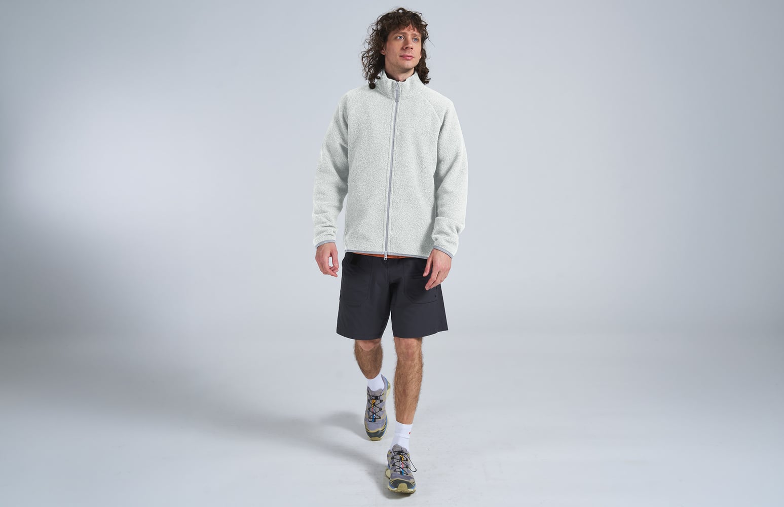 M Rindö Wool Zip Jersey