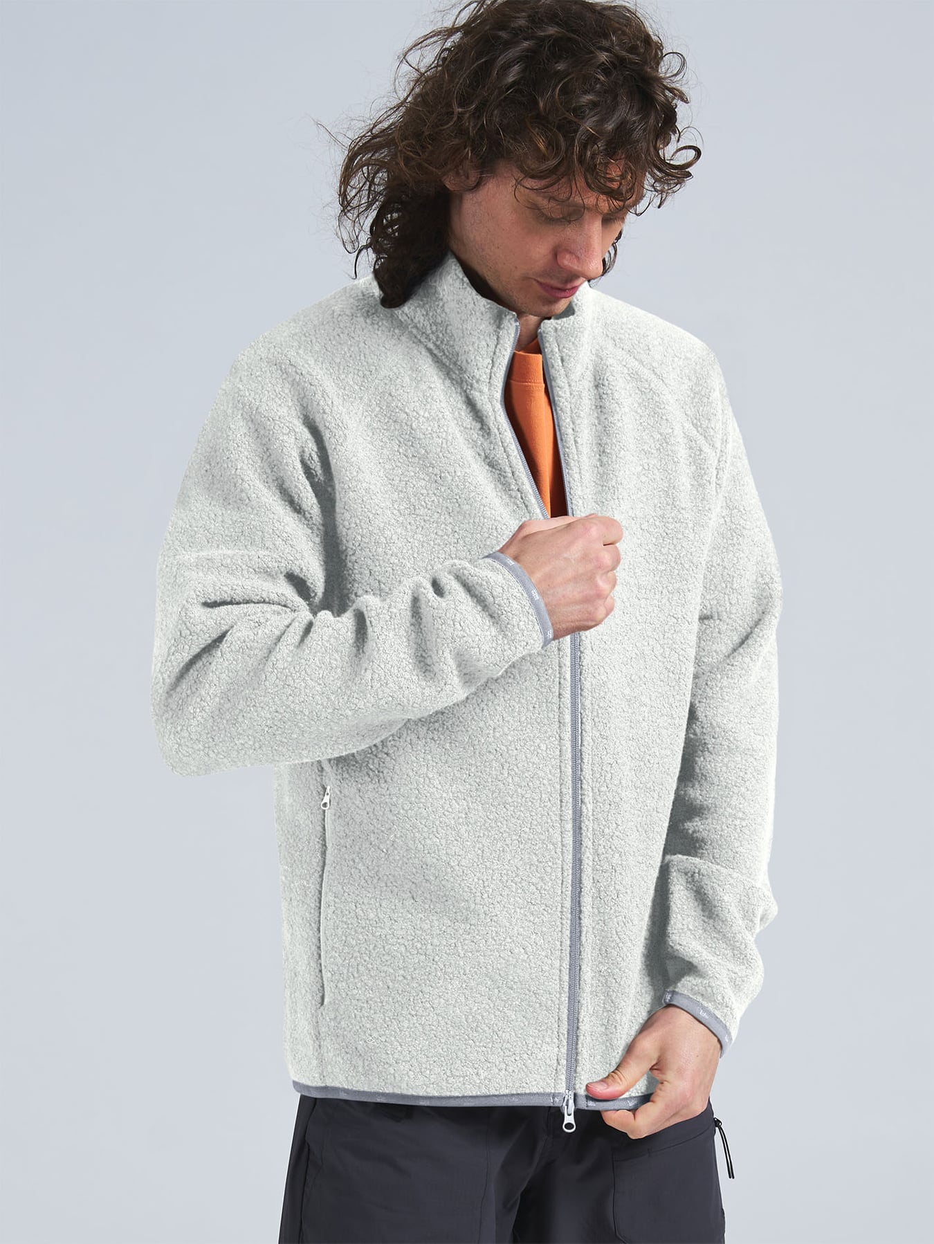 M Rindö Wool Zip Jersey