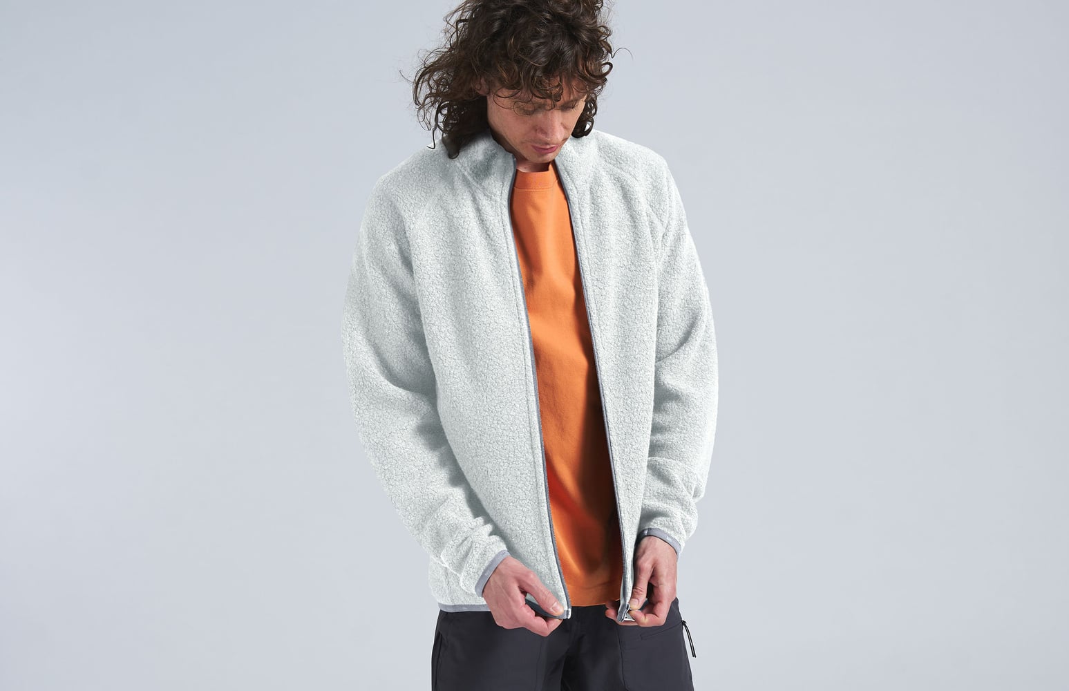 M Rindö Wool Zip Jersey