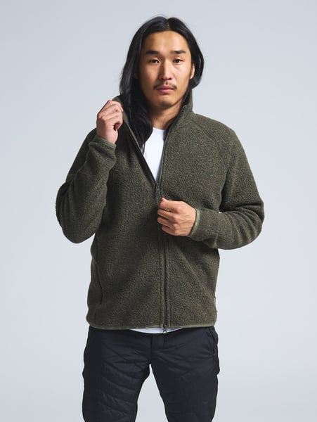 M Rindö Wool Zip Jersey
