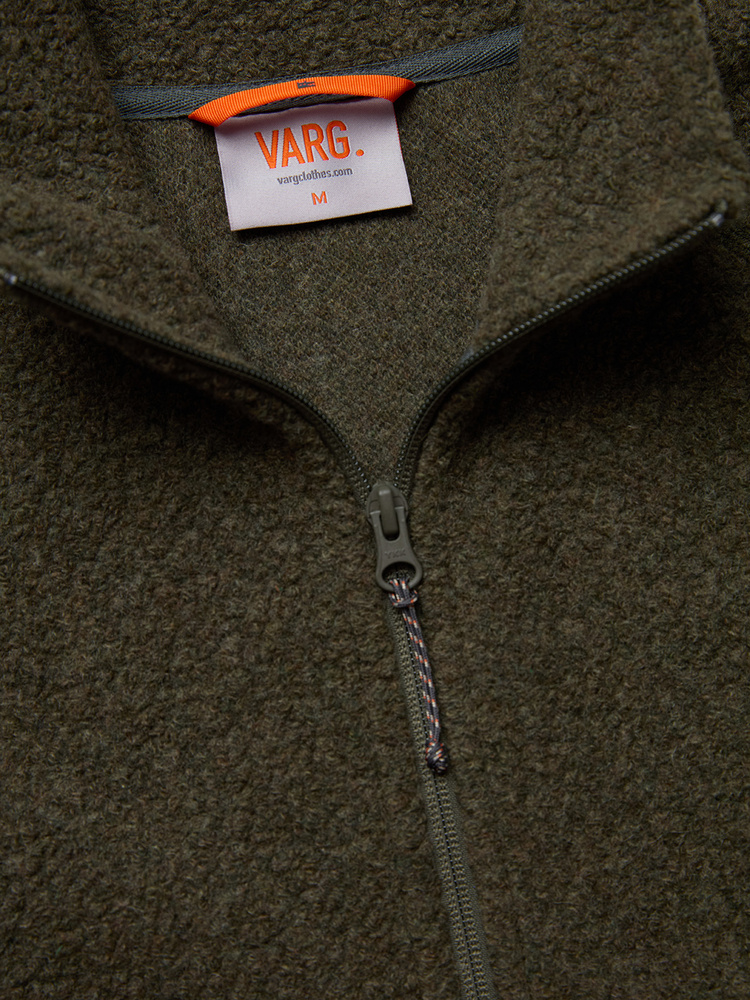 M Rindö Wool Zip Jersey