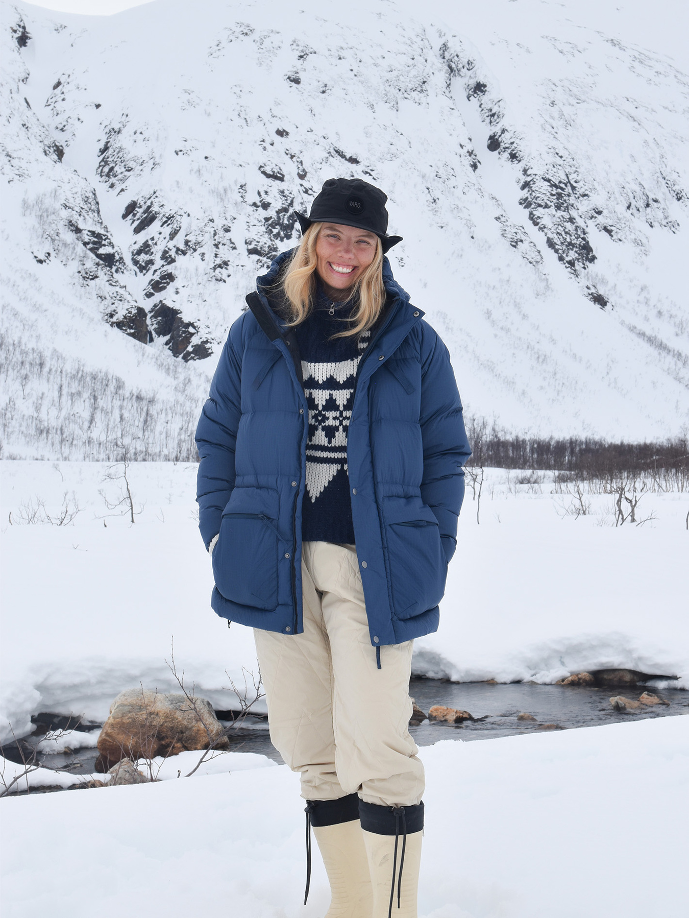 W Bräcke Knitted T-Neck
