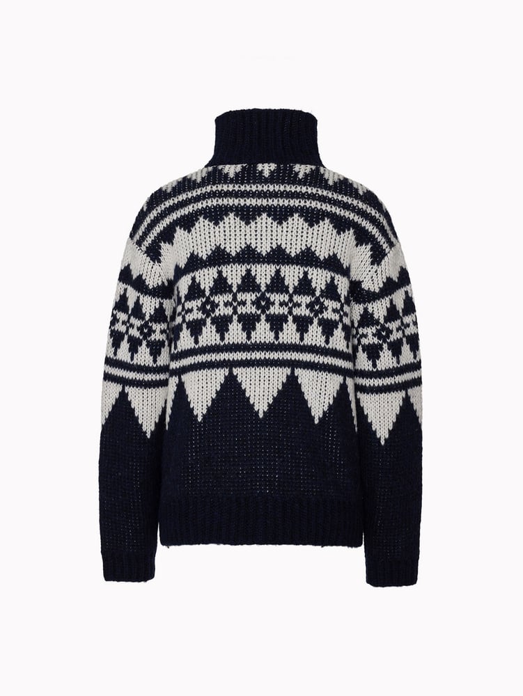 W Bräcke Knitted T-Neck