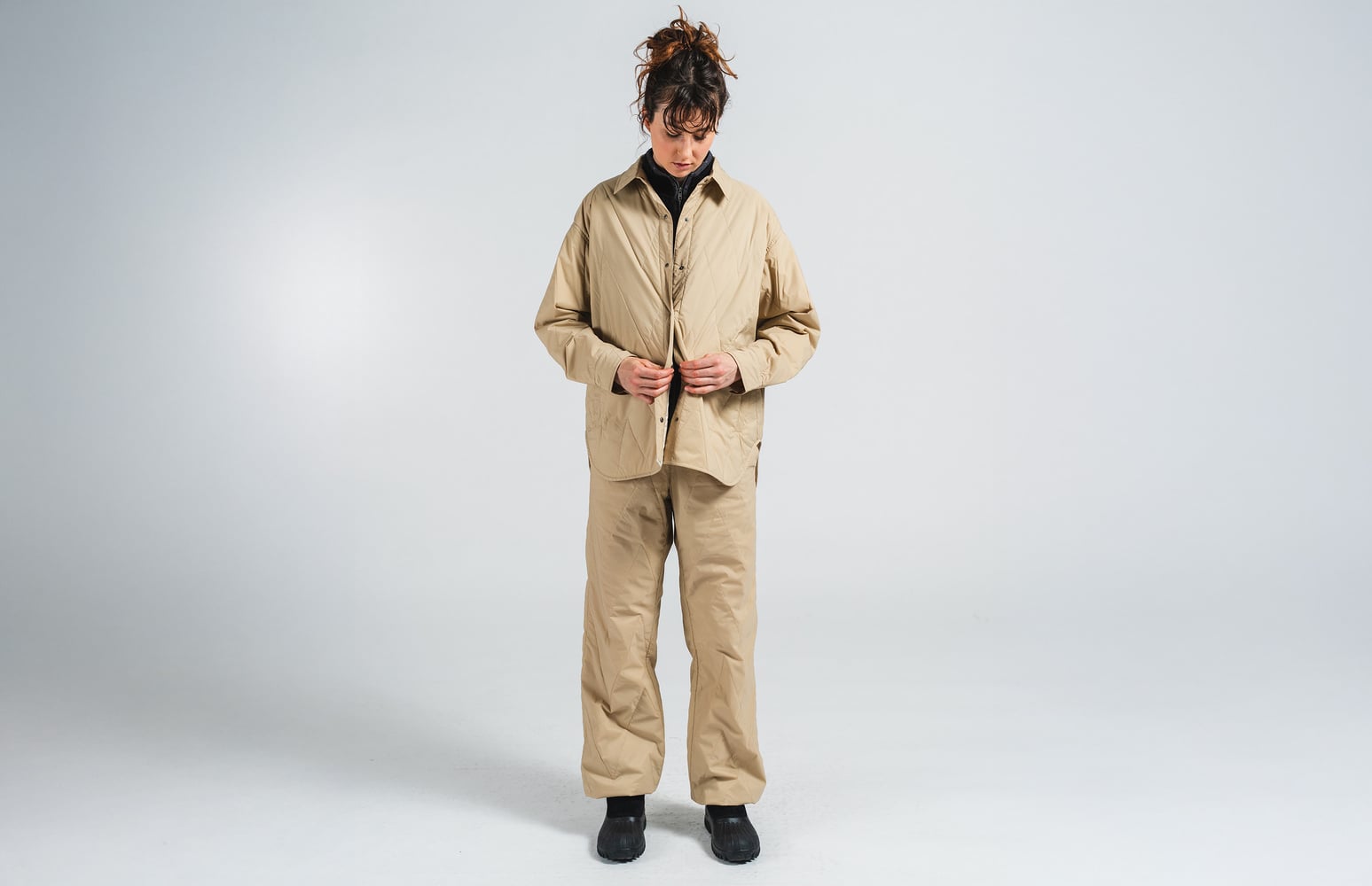 W Lillå Padded Shirt