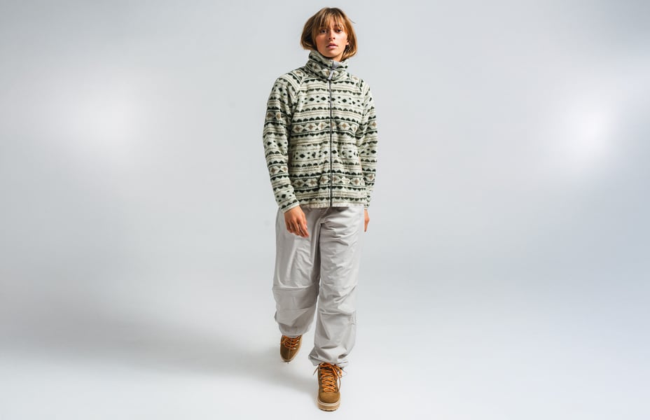 W Helags Zip Fleece