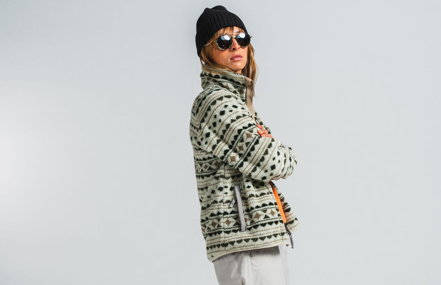 W Helags Zip Fleece